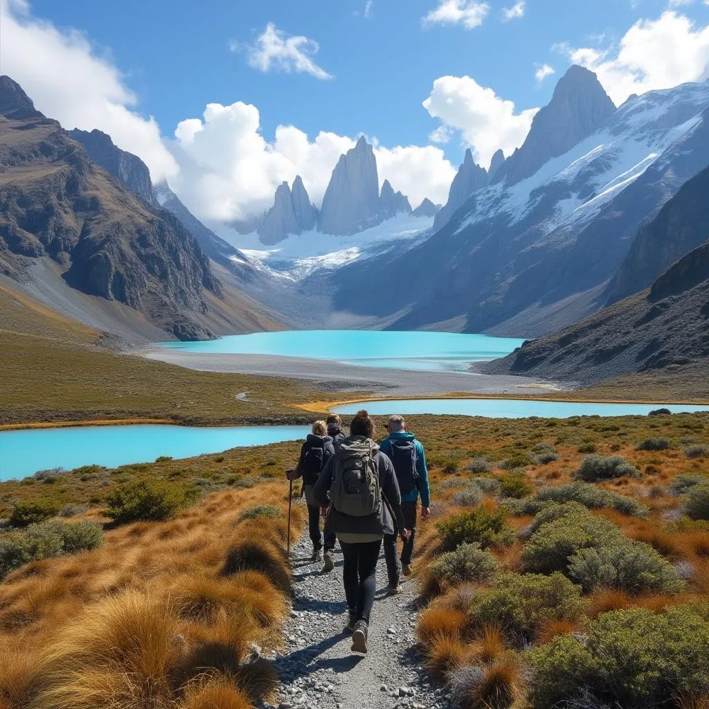 Senderismo en la Patagonia