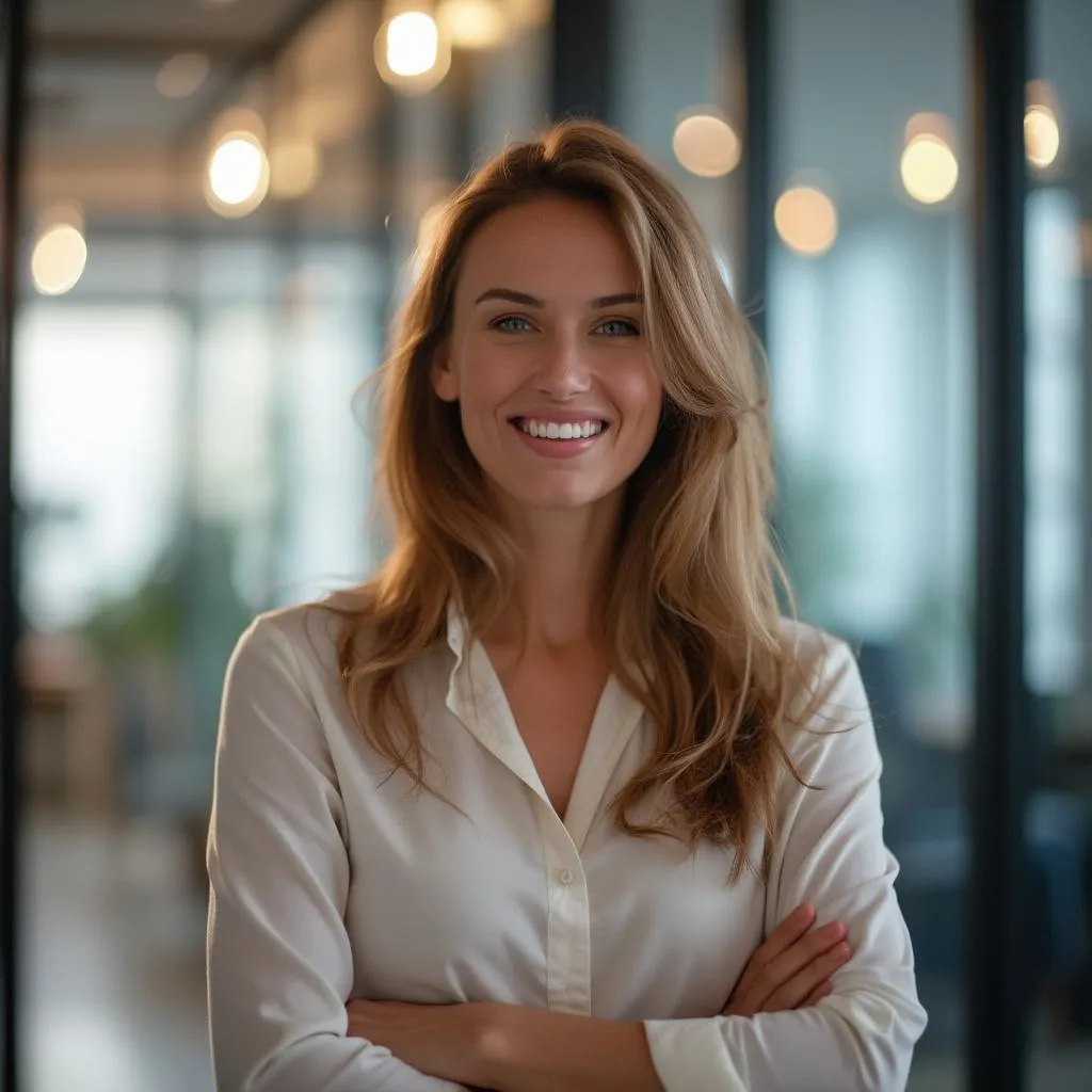 Retrato de Camila Duarte, CEO